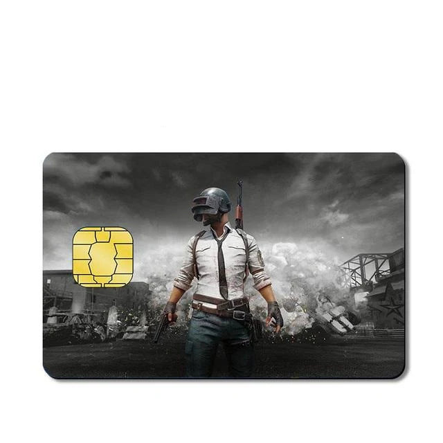 PUBG Custom Vinyl Credit Card Sticker by CC Wraps