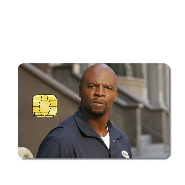 Terry Crews Fan Art Custom Vinyl Credit Card Sticker by CC Wraps