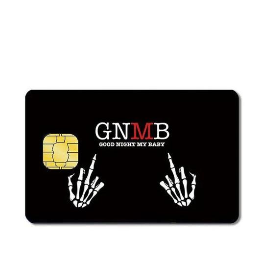 GNMB Custom Vinyl Credit Card Sticker by CC Wraps