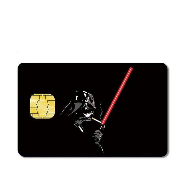 StarWars Custom Vinyl Credit Card Sticker by CC Wraps