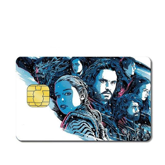 GAME of Thrones Custom Vinyl Credit Card Sticker by CC Wraps