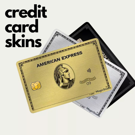 AMEX Custom Vinyl Credit Card Sticker by CC Wraps