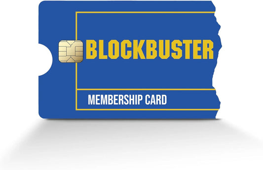 Blockbuster Custom Vinyl Credit Card Sticker by CC Wraps