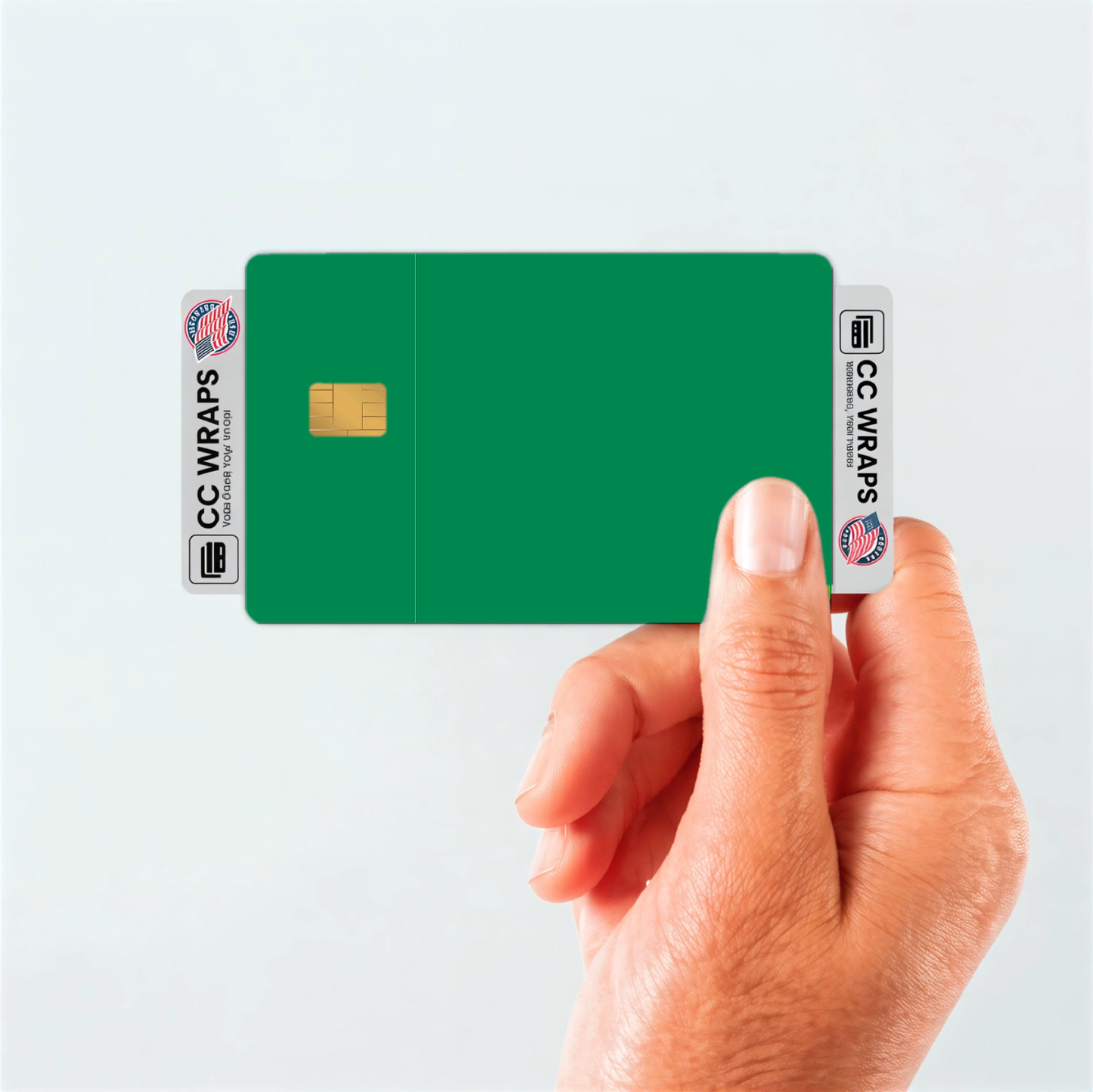 2PK Nigeria Flag Credit Card Sticker Skin Vinyl Decal Protector
