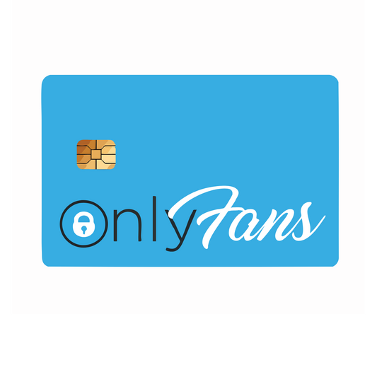 OnlyFans Standard Fan Art Custom Vinyl Credit Card Sticker by CC Wraps