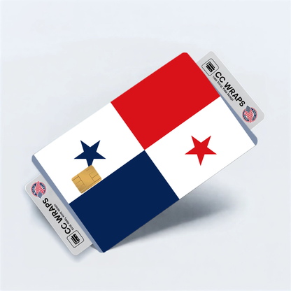 2PK Panama Flag Credit Card Sticker Skin Vinyl Decal Protector