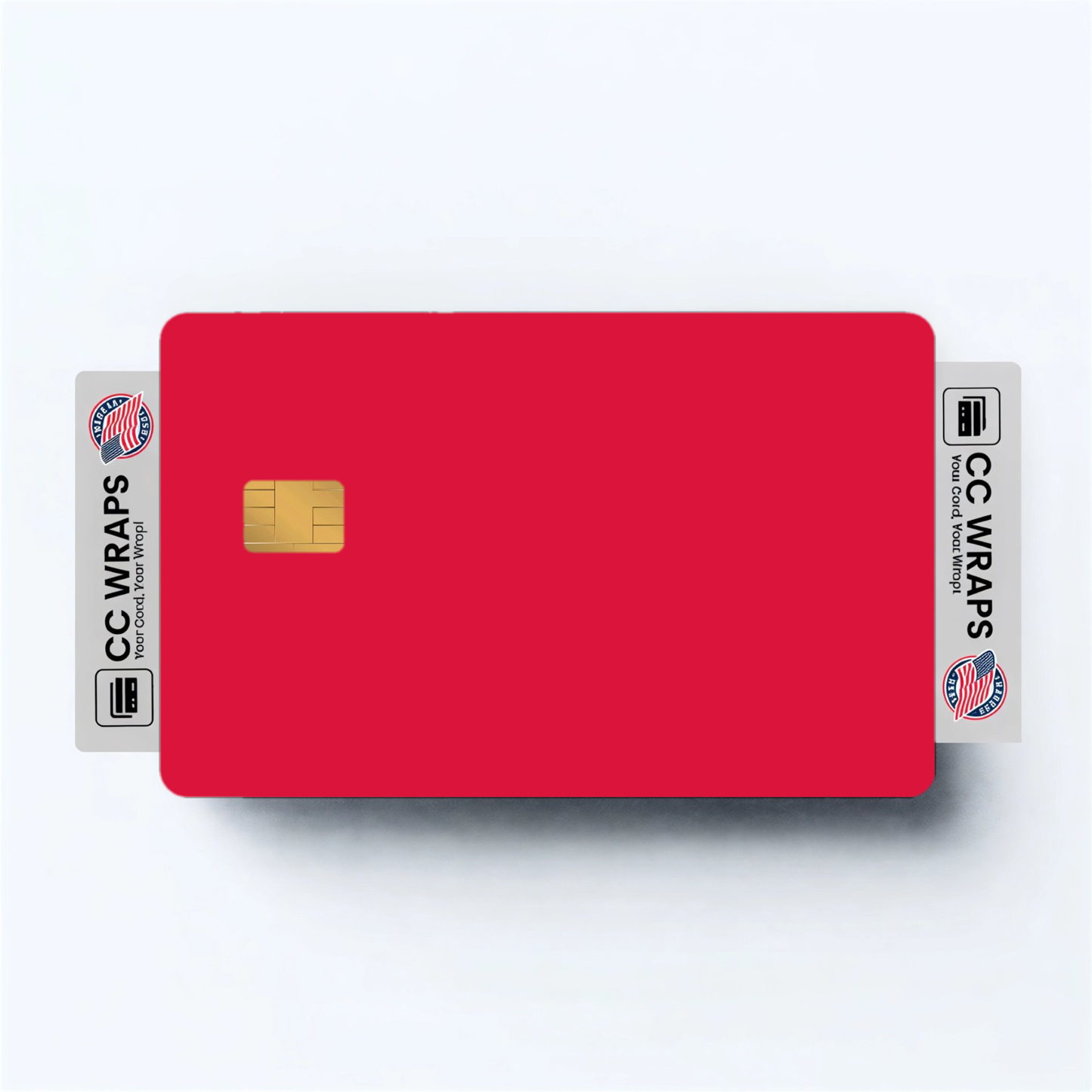 2PK Poland Flag Credit Card Sticker Skin Vinyl Decal Protector