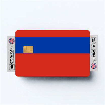 2PK Russian Federation Flag Credit Card Sticker Skin Vinyl Decal Protector