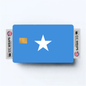 2PK Somalia Flag Credit Card Sticker Skin Vinyl Decal Protector
