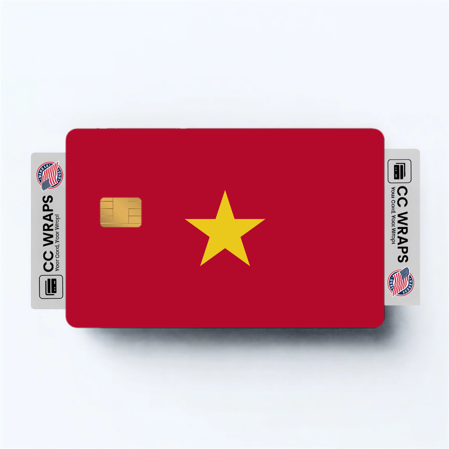 2PK Suriname Flag Credit Card Sticker Skin Vinyl Decal Protector