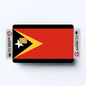 2PK Timor-Leste Flag Credit Card Sticker Skin Vinyl Decal Protector