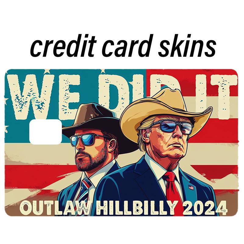 Trump Combination Pack Vinyl Credit Card Sticker by CC Wraps