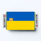 2PK Ukraine Flag Credit Card Sticker Skin Vinyl Decal Protector