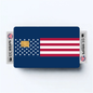 2PK United States Flag Credit Card Sticker Skin Vinyl Decal Protector