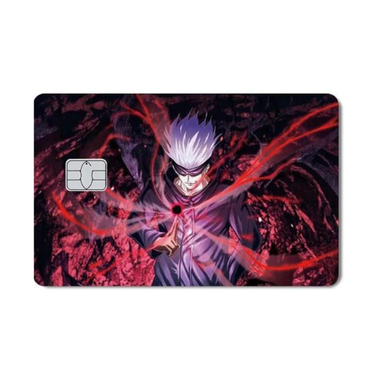 Super Wizard Anime Custom Vinyl Credit Card Sticker by CC Wraps