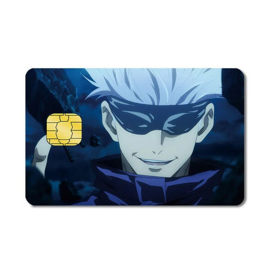 Cool Anime Custom Vinyl Credit Card Sticker by CC Wraps