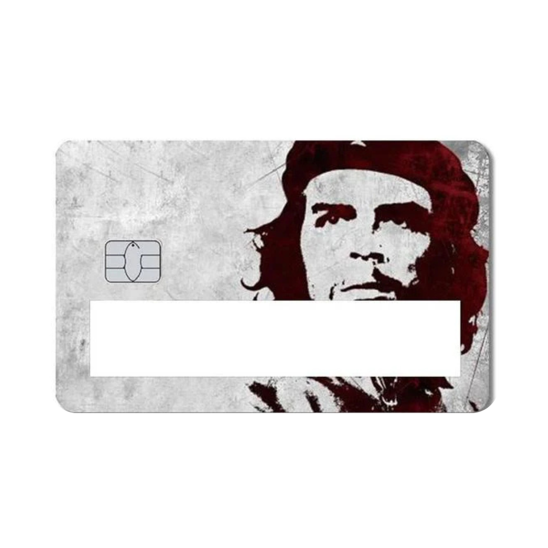 Che Guevara Custom Vinyl Credit Card Sticker by CC Wraps