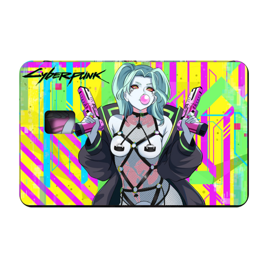 CyberPunk Custom Vinyl Credit Card Sticker by CC Wraps