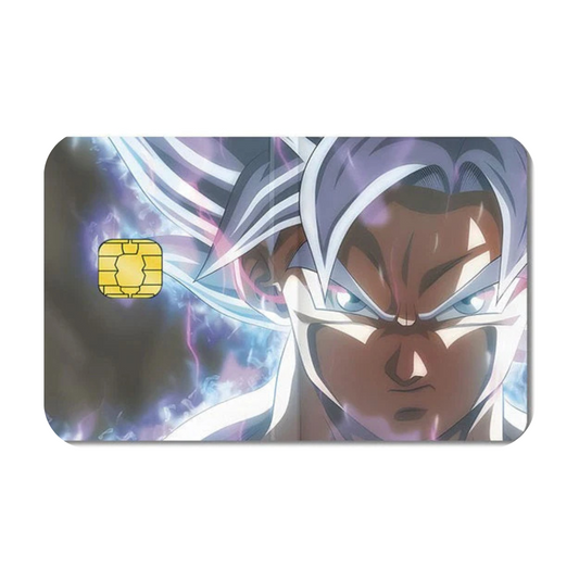 Goku Custom Vinyl Credit Card Sticker by CC Wraps