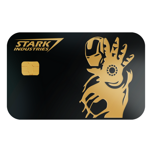 Stark Industries Custom Vinyl Credit Card Sticker by CC Wraps