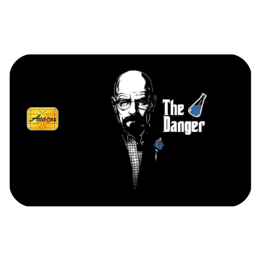 The Danger - Walter White Custom Vinyl Credit Card Sticker by CC Wraps