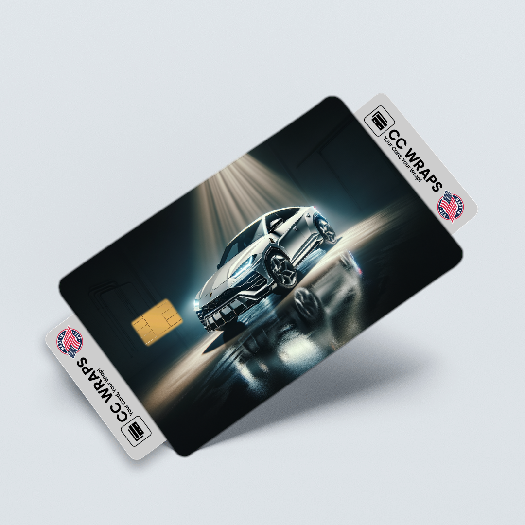 2PK Lamborghini Urus Performante Credit Card Skin – Vinyl Sticker Fits Debit Card