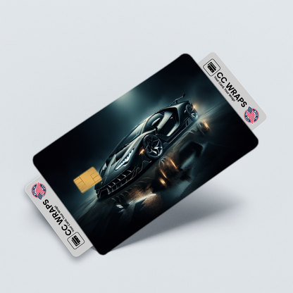 2PK Lamborghini Centenario In Credit Card Skin – Vinyl Sticker Fits Debit Card