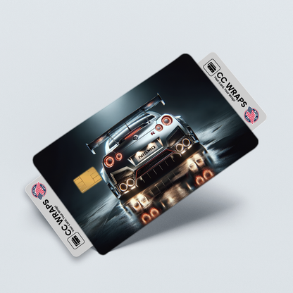 2PK Nissan Gtr Nismo In Ultimate Credit Card Skin – Vinyl Sticker Fits Debit Card
