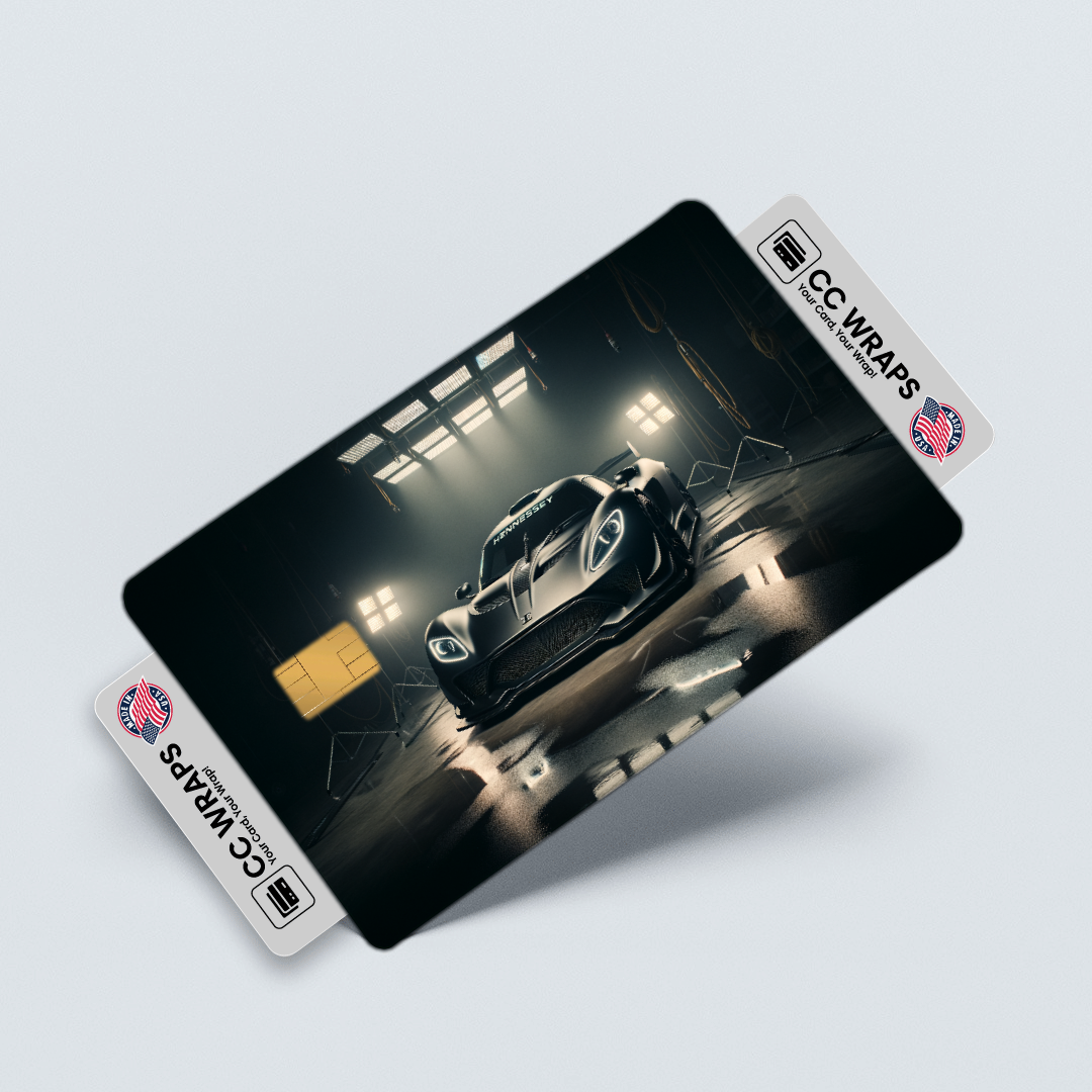 2PK Hennessey Venom Gt In Matte Credit Card Skin – Vinyl Sticker Fits Debit Card
