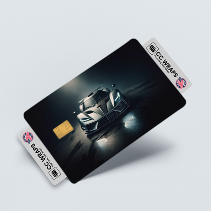 2PK Ssc Tuatara In Aerodynamic Credit Card Skin – Vinyl Sticker Fits Debit Card