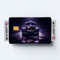 2PK Rollsroyce Wraith In Deep Credit Card Skin – Vinyl Sticker Fits Debit Card