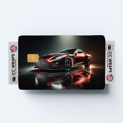 2PK Aston Martin Dbs Superleggera Credit Card Skin – Vinyl Sticker Fits Debit Card