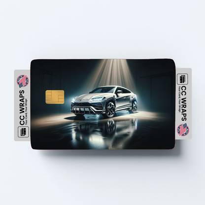 2PK Lamborghini Urus Performante Credit Card Skin – Vinyl Sticker Fits Debit Card