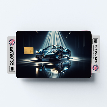 2PK Ferrari Portofino M In Blu Credit Card Skin – Vinyl Sticker Fits Debit Card
