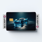 2PK Rimac Nevera In Electric Blue Credit Card Skin – Vinyl Sticker Fits Debit Card