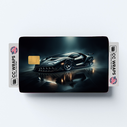 2PK Lamborghini Centenario In Credit Card Skin – Vinyl Sticker Fits Debit Card
