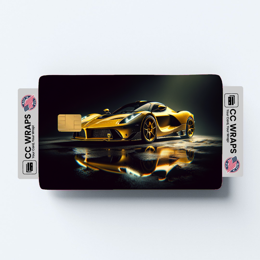 2PK Ferrari 812 Superfast In Credit Card Skin – Vinyl Sticker Fits Debit Card