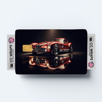 2PK Alfa Romeo 8c Competizione In Credit Card Skin – Vinyl Sticker Fits Debit Card