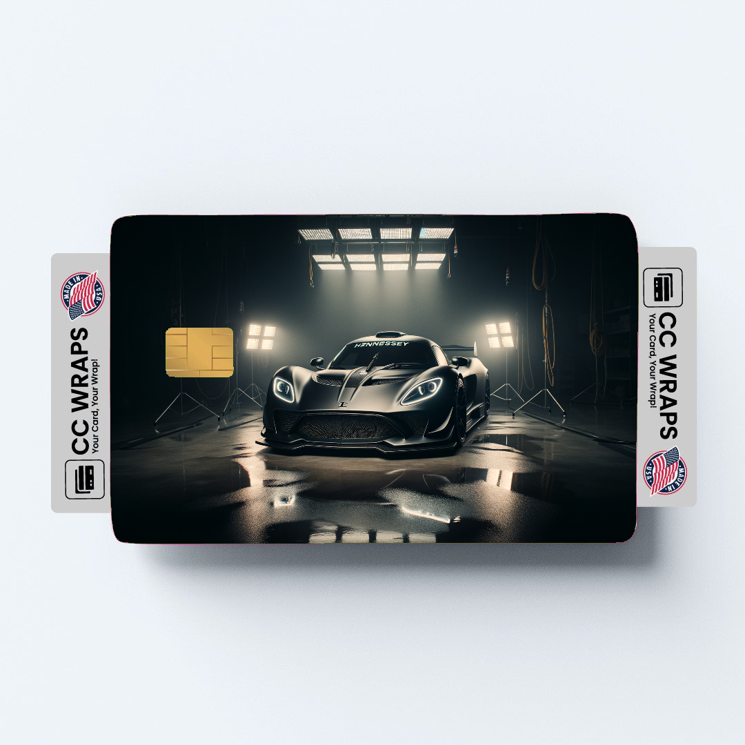2PK Hennessey Venom Gt In Matte Credit Card Skin – Vinyl Sticker Fits Debit Card