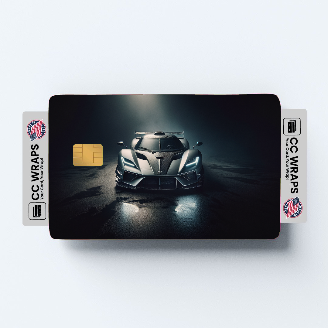 2PK Ssc Tuatara In Aerodynamic Credit Card Skin – Vinyl Sticker Fits Debit Card