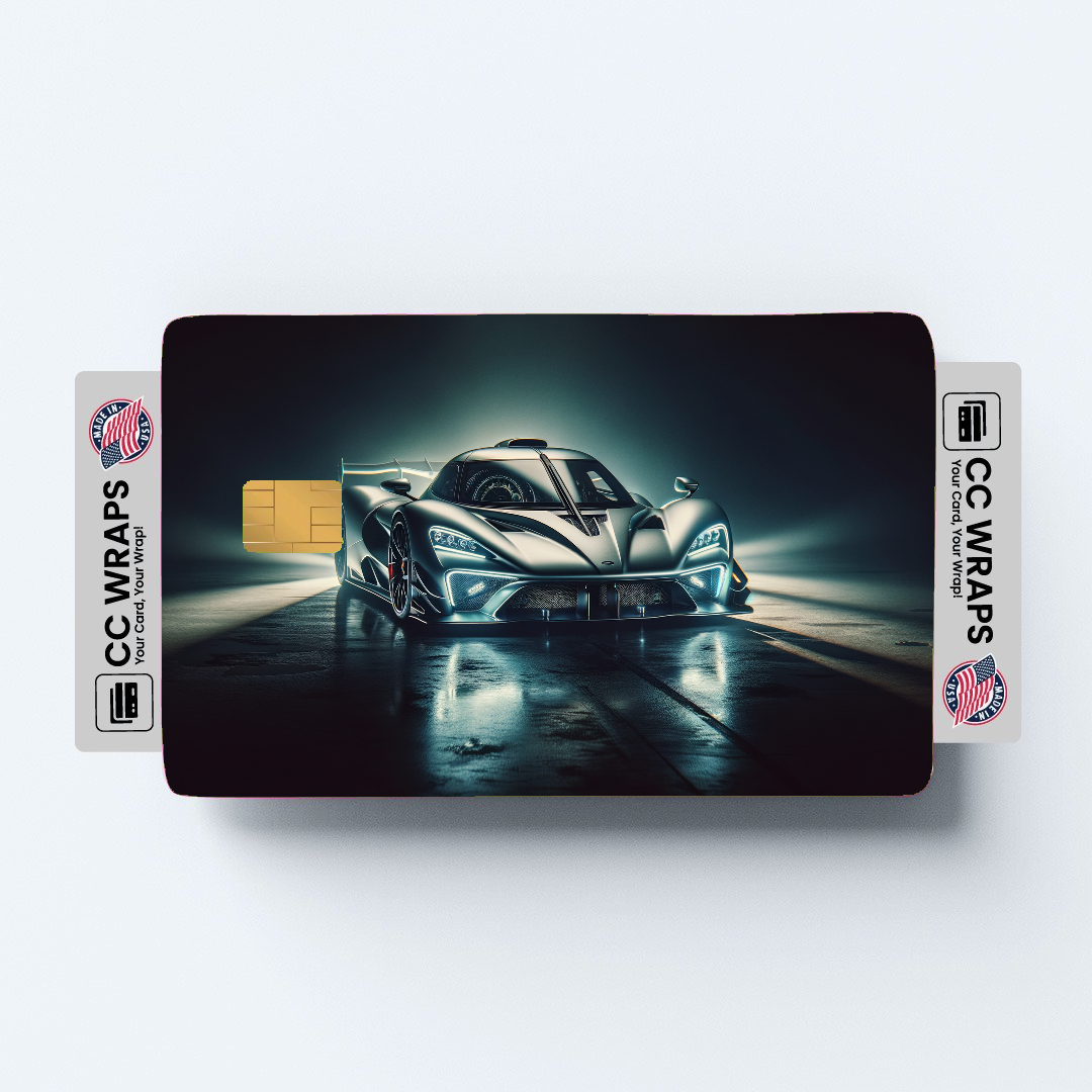 2PK Gma T50 In Sterling Silver Credit Card Skin – Vinyl Sticker Fits Debit Card