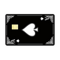 Ace of Speads Custom Vinyl Credit Card Sticker by CC Wraps