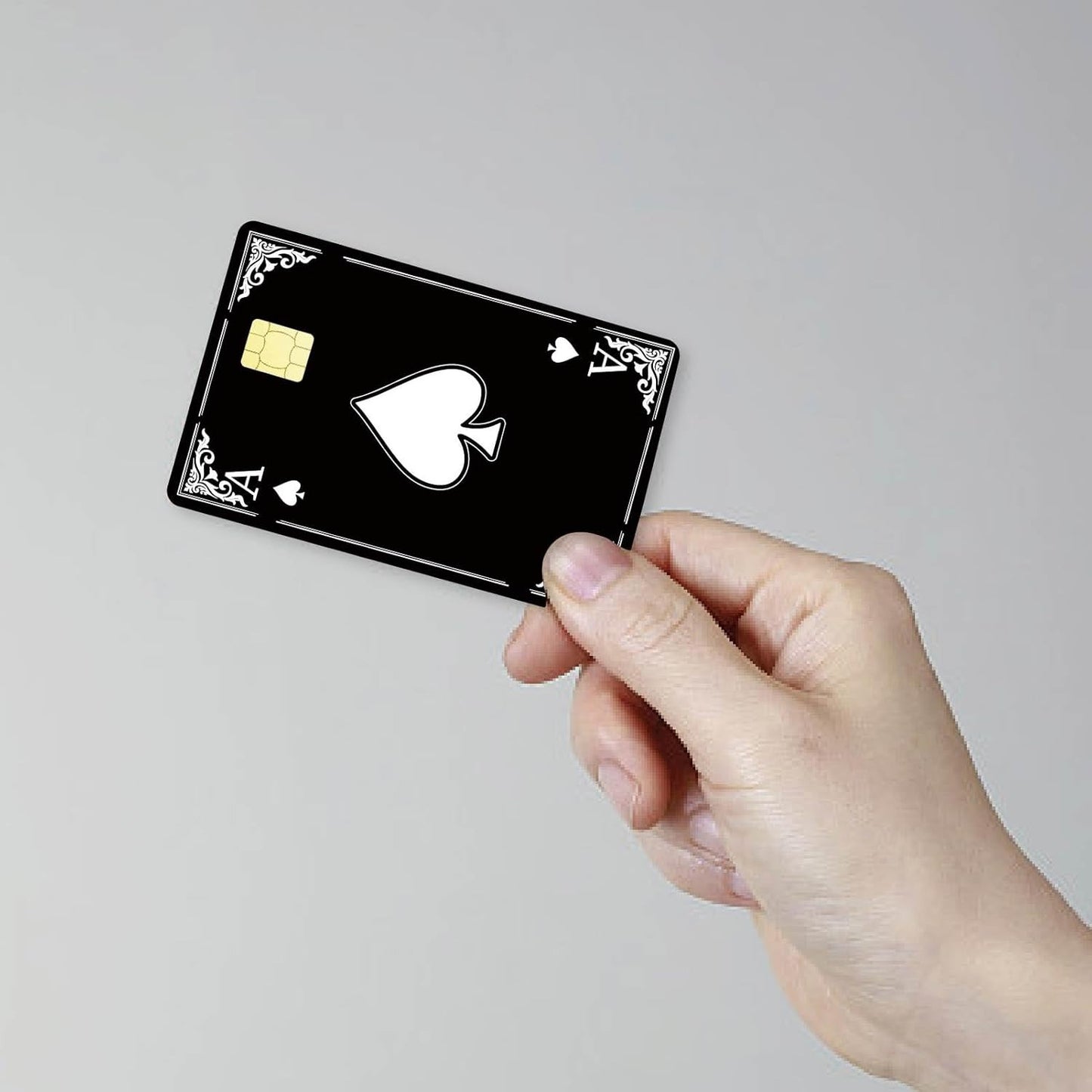 Ace of Speads Custom Vinyl Credit Card Sticker by CC Wraps
