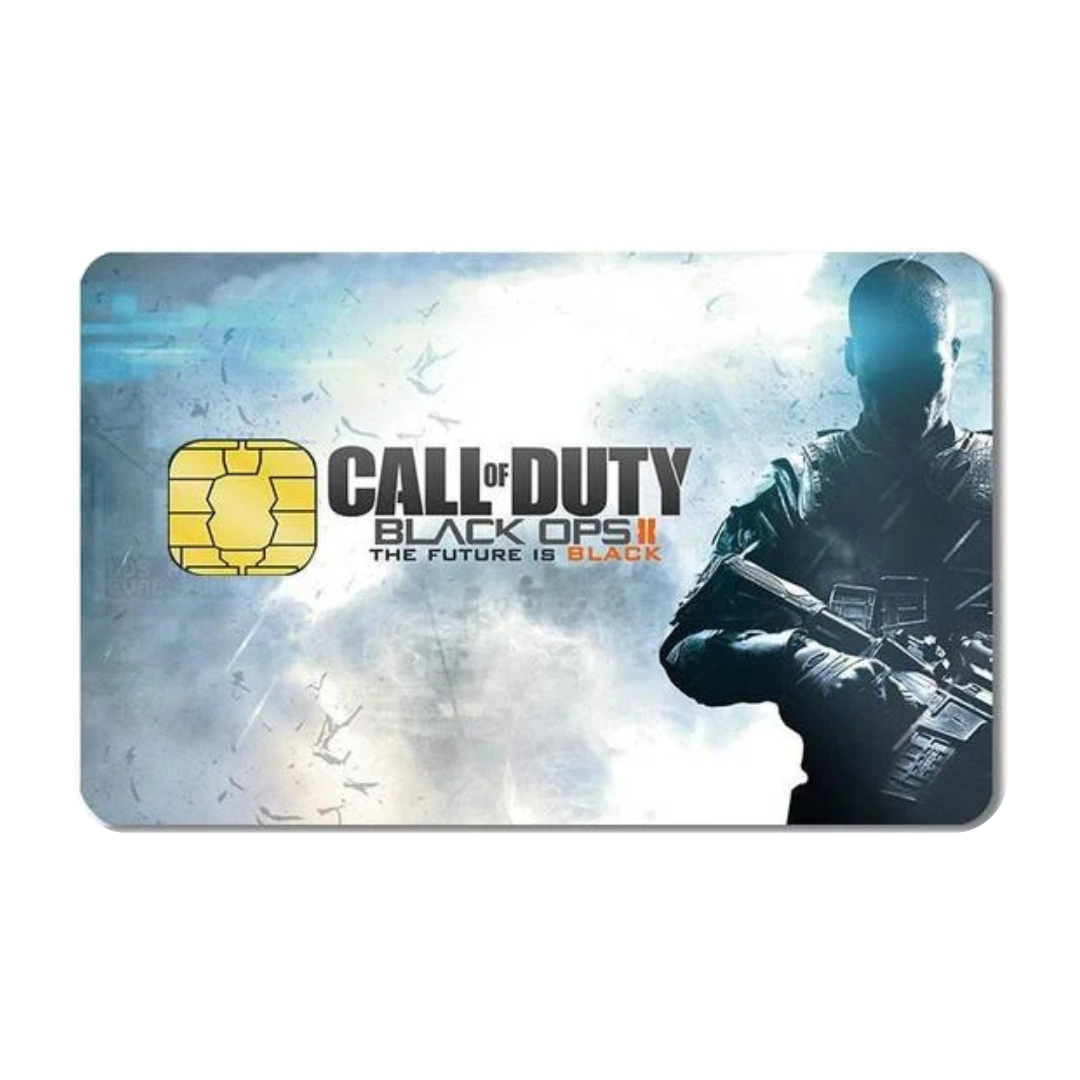 Call of Duty Custom Vinyl Credit Card Sticker by CC Wraps