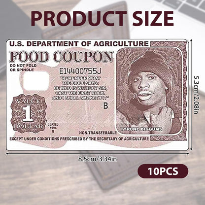 Tyrone Biggums Credit Card Sticker - Custom Vinyl Credit Card Skin
