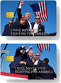 Trump Rally Insp Design Custom Vinyl Credit Card Sticker
