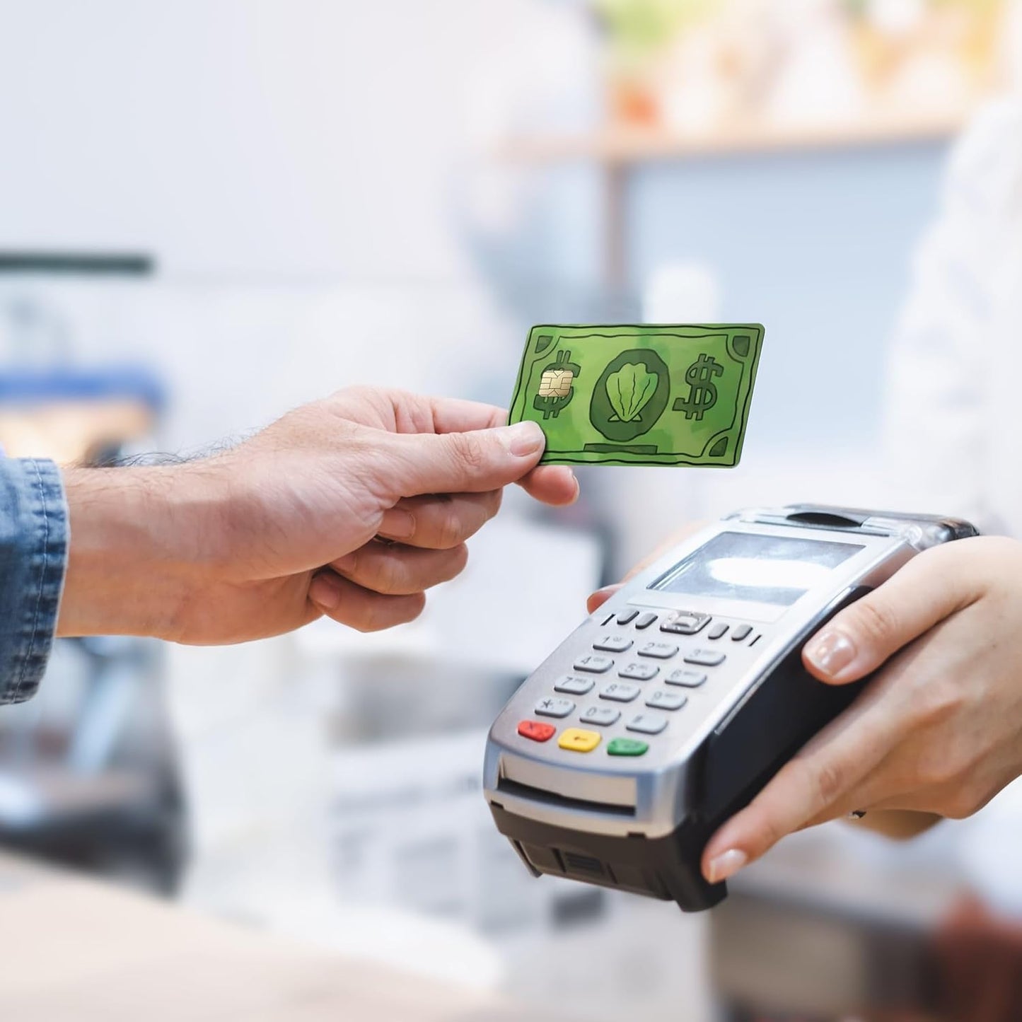 Sea Bucks Credit Card Sticker - Custom Vinyl Credit Card Skin