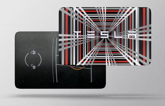 Tesla Model Y Key Card Custom Vinyl Card Sticker by CC Wraps