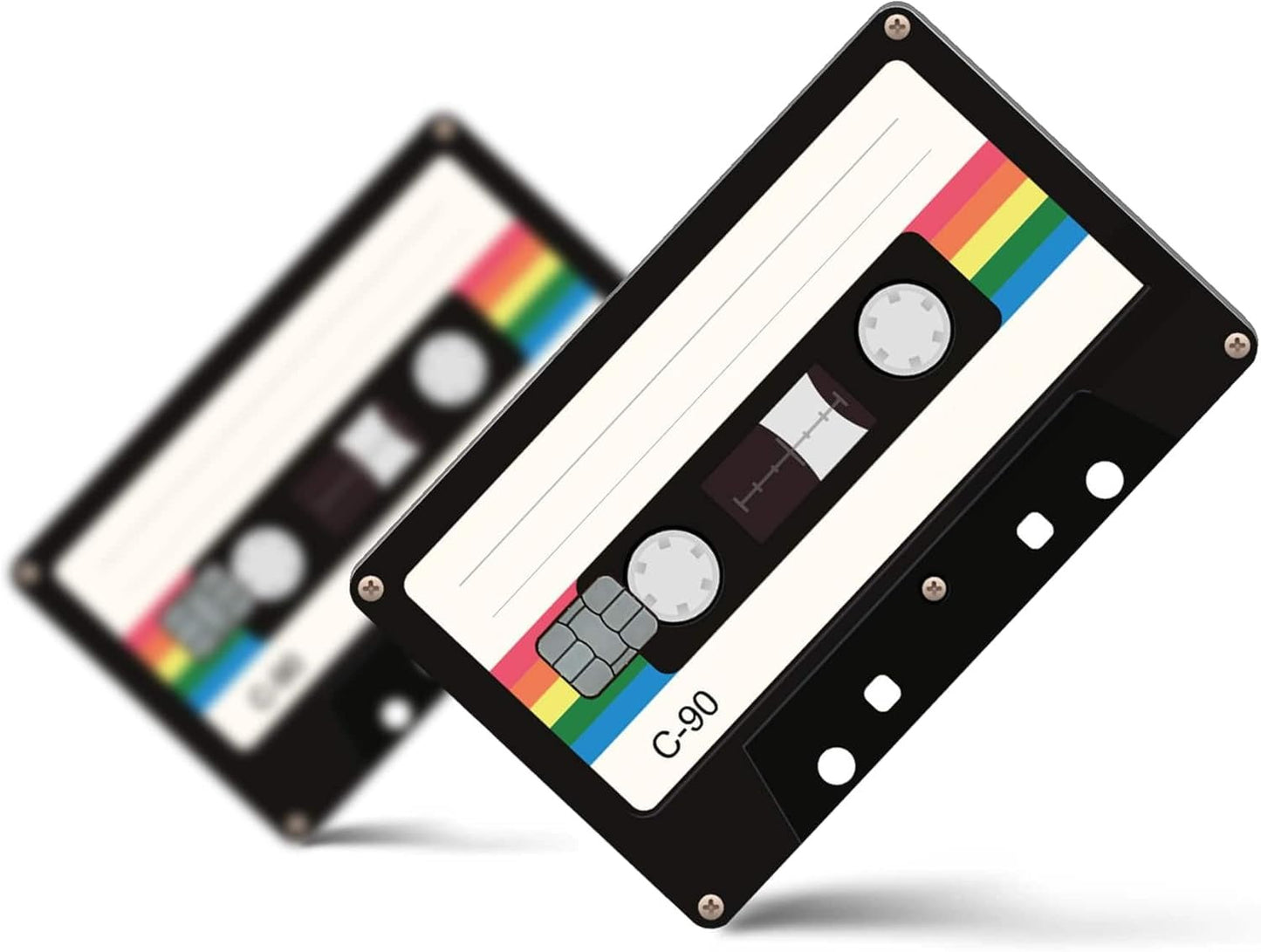 Cassette Tape Custom Vinyl Credit Card Sticker by CC Wraps