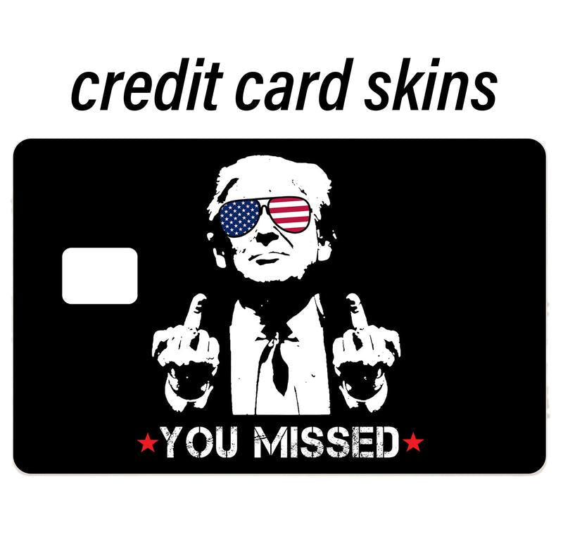 Trump 12 pack combo Credit Card Skin Stickers Skin Card Cover 12 Stickers